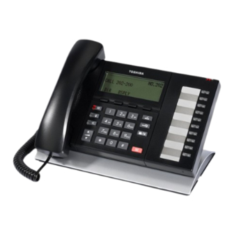 Toshiba Strata DP5000-UG-VC Telephone Manuals