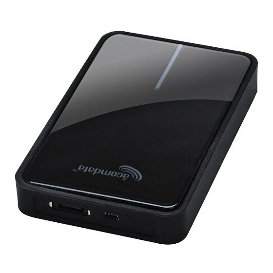Acomdata Samurai 320GB Quick Start Manual