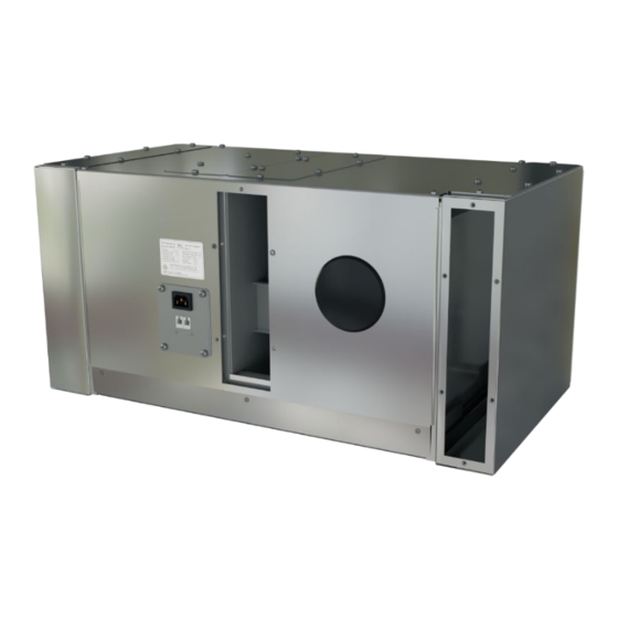 AIRINNOVATIONS WINE GUARDIAN CAB018 Installation, Operation And Maintenance Manual