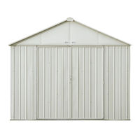 Arrow Storage Products EZEE SHED EZ10872HVCCCR Owner's Manual & Assembly Manual