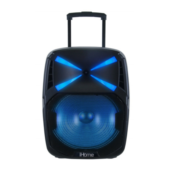 iHome iHPA-1500LT Manual