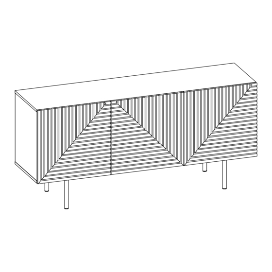 roomfitters FOMO-TVS-001-V1 Assembly Instruction Manual