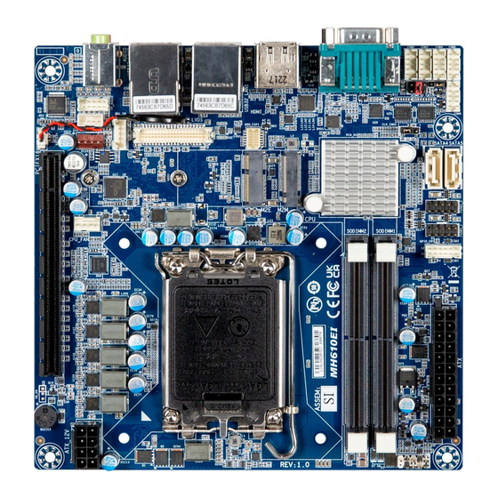 GIGAIPC mITX-H610E Manual