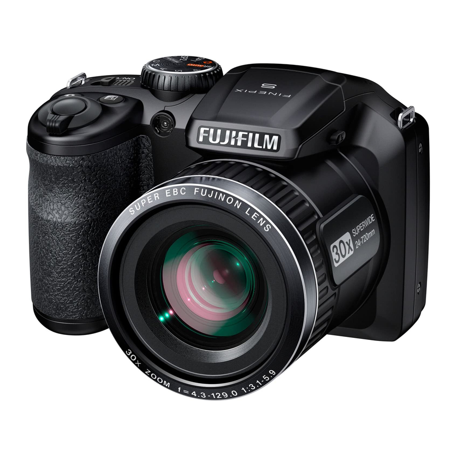 FujiFilm Finepix S4800 series Owner's Manual
