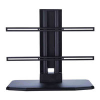 Premier Mounts Universal Tabletop Stand PSD-TTS/C Installation Instructions Manual