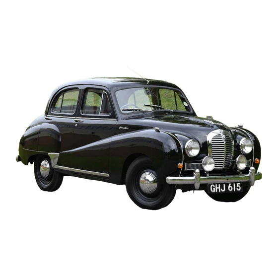 Austin Motor Company A40 Somerset Sedan Owner's Handbook Manual