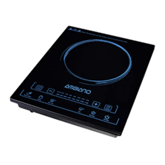 Ambiano EA-1295 Professional Quick Start Manual