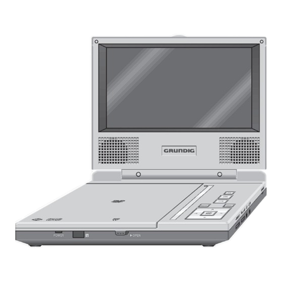Grundig DVD-P 7600 Service Manual
