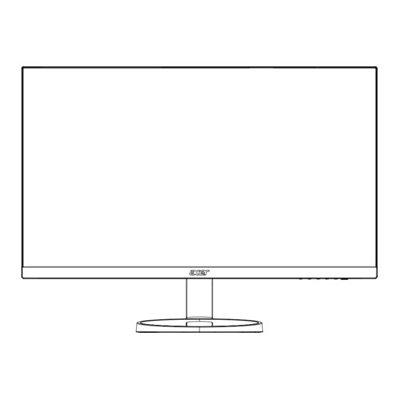 Acer lcd monitor series User Manual