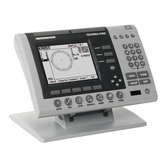 HEIDENHAIN ND 1200 QUADRA-CHEK Installation Instructions Manual