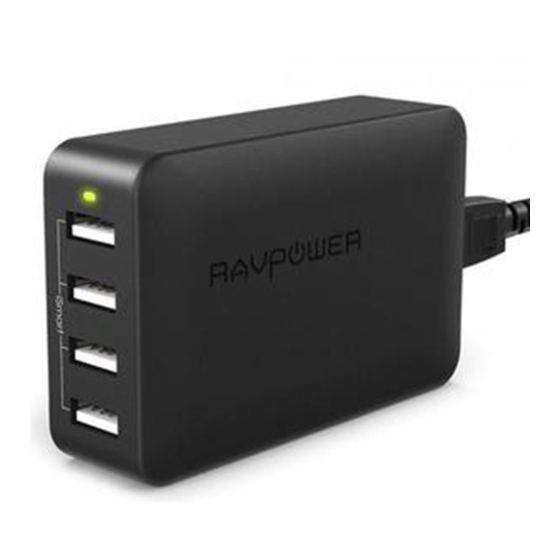Ravpower RP-PC023 Travel Charger Manuals