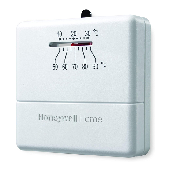 Honeywell Home CT30 Series Manuals