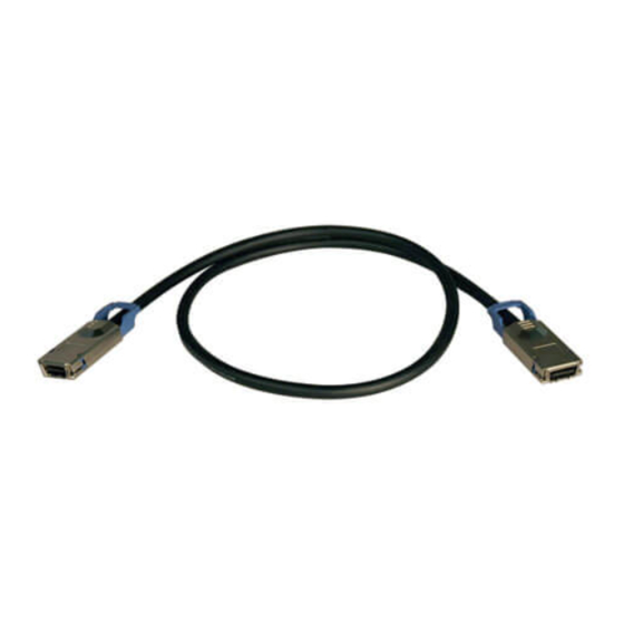 Tripp Lite 10 GBase CX4 Cable N263-01M Specifications
