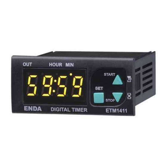 ENDA ETM1411 Series Manual