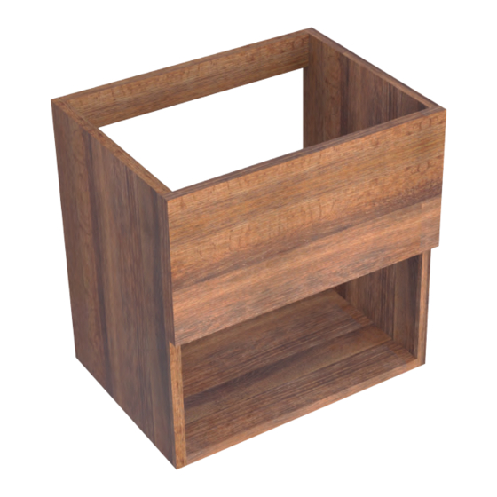 firplak RAYO CABINET Assembly Instructions Manual
