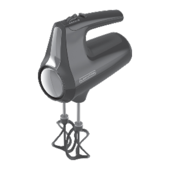 Black & Decker Perormance Helix MX610B Use And Care Manual