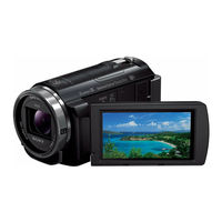Sony Handycam HDR-CX610E Service Manual