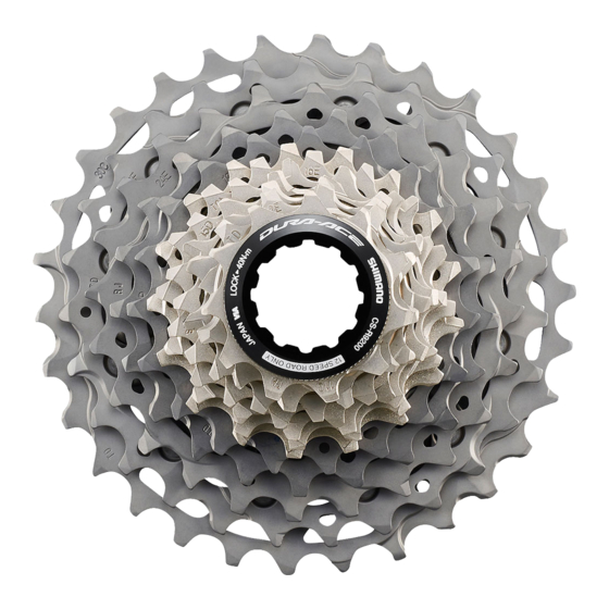Shimano ULTEGRA CS-R8100 Manual