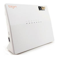 Bredband2 Tilgin HG2501 Installation Manual