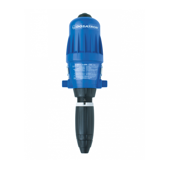 dosatron D14MZ10AFII Manual
