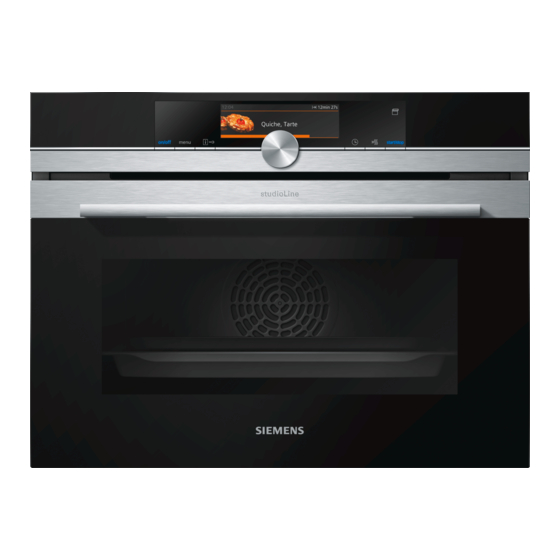 Siemens CS858GR 1 Series Instruction Manual