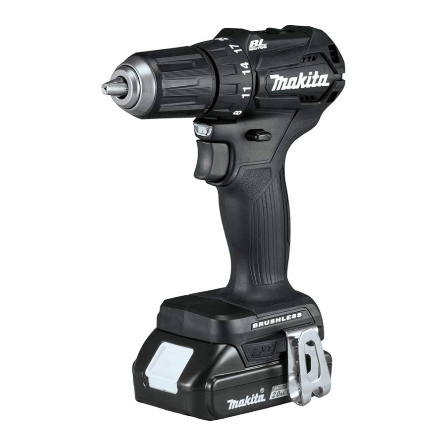 Makita XFD11 Manual