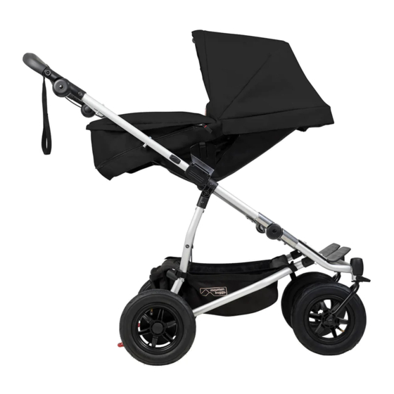Mountain Buggy Carrycot Instruction Manual