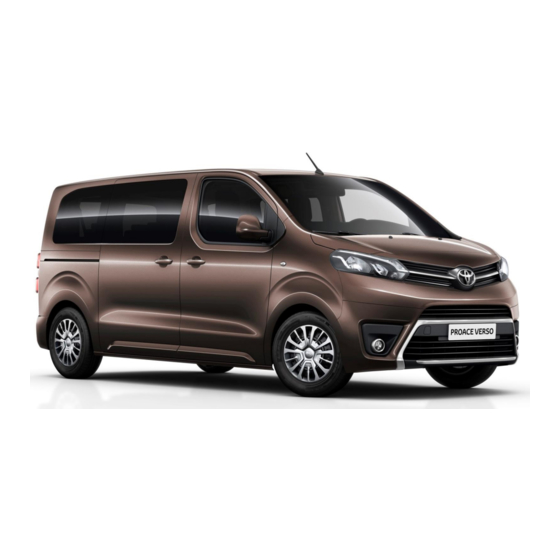 Toyota Proace 2016 Manuals
