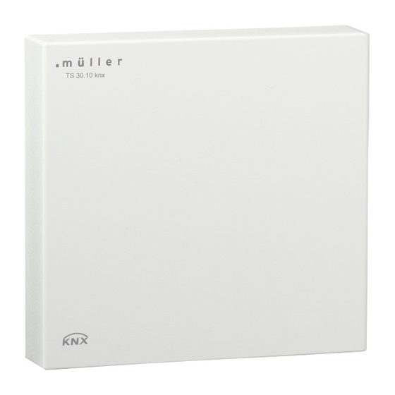 Hugo Müller TS 3 10 knx Series Instruction Manual