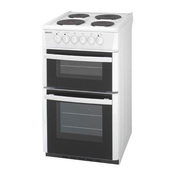 Beko D533 Installation & Operating Instructions And Cooking Guidance