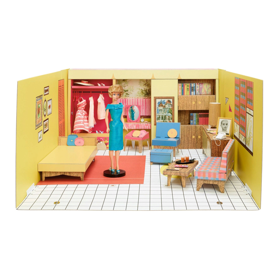Mattel Barbie Dream House Assembly Instructions Manual