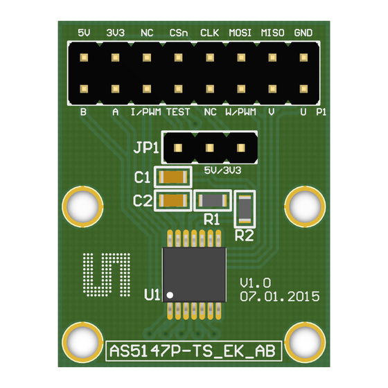 AMS AS5147P Operation Manual