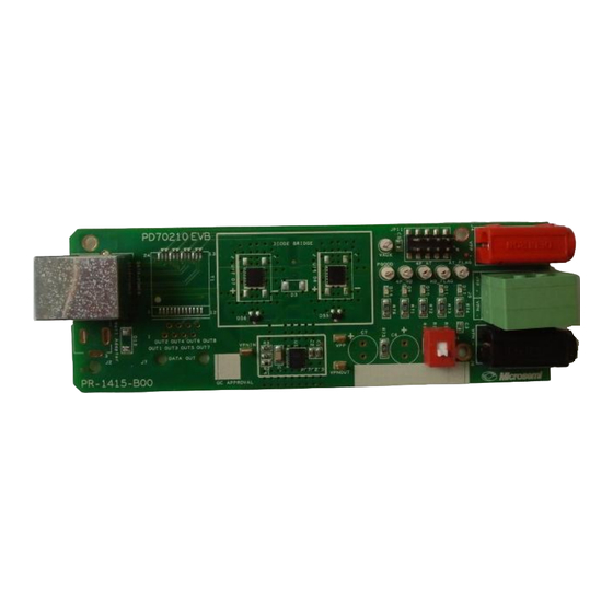 Microsemi PD70210EVB User Manual