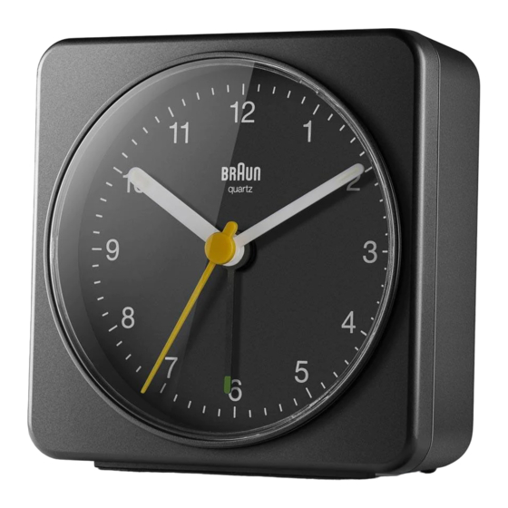 Braun BC03 User Instructions And Guarantee