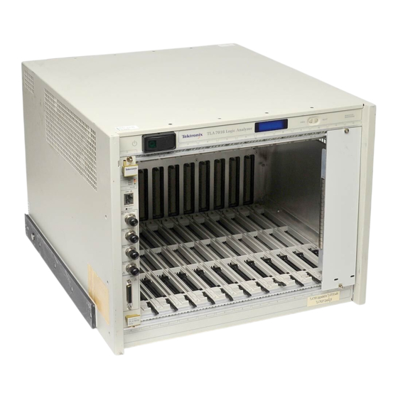 Tektronix TLA7000 Series Installation Manual