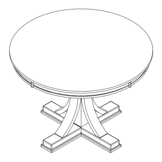 Living Spaces 2219LG-T-44 Assembly Instructions