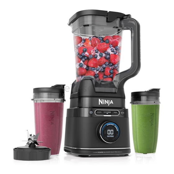 Ninja DETECT DUO POWER BLENDER PRO Owner's Manual
