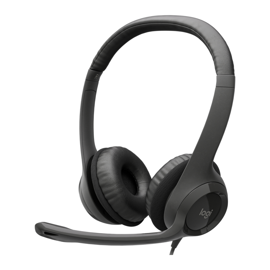 Logitech C920 Series - PRO HD WEBCAM Manual