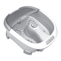 HoMedics Jet Spa Elite FB-300 User Manual