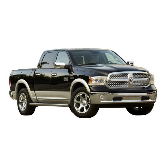 RAM 2013 1500 Tradesman QUAD User Manual