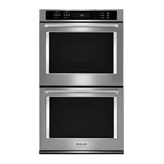 KitchenAid Double Oven Installation Instructions