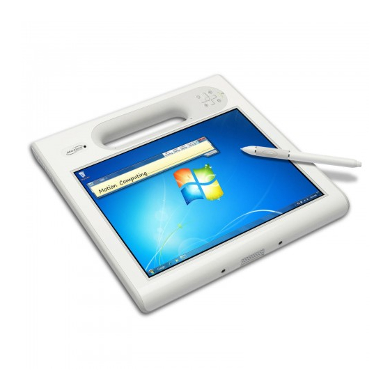 Motion Computing CFT-003 Getting Started