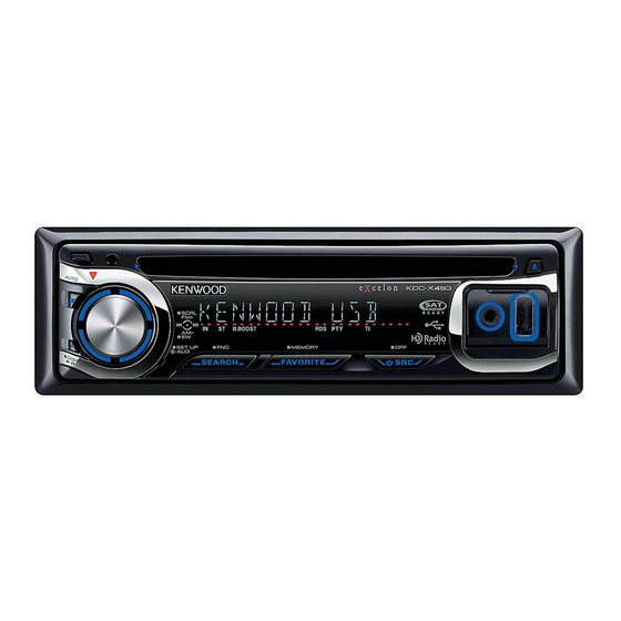 Kenwood KCD-BT6544U/UY Service Manual