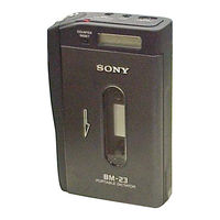 Sony Pressman BM-21 Service Manual