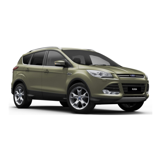 Ford 2013 Escape Owner's Manual