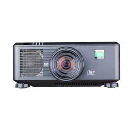 Digital Projection E-Vision 7500 Series Instruction Manual