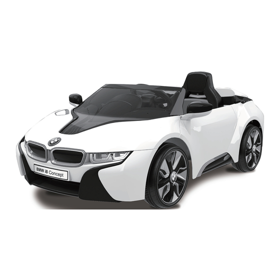 Zhejiang Jiajia Ride-On Co. BMW i8 Concept RIDE-ON Manuals