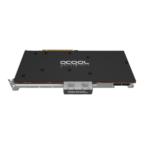 Alphacool Eisblock GPX-A M01 Plexi Light Manual