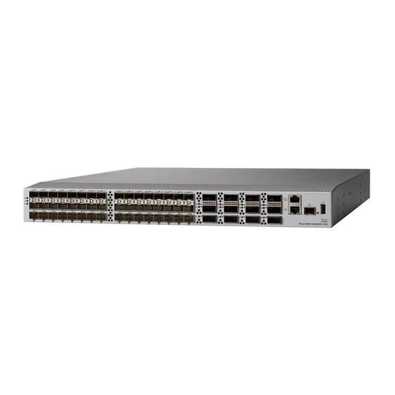 Cisco Nexus 93240YC-FX2 Manuals