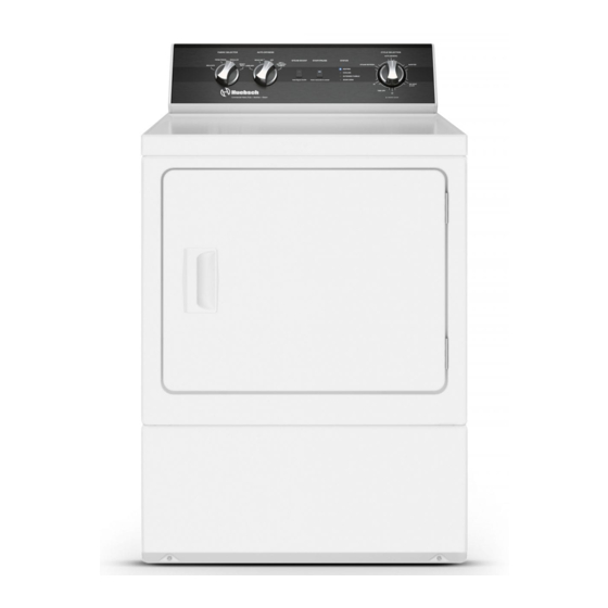 Alliance Laundry Systems Huebsch DR5102WG User Manual